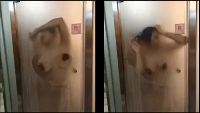 Người tình vú bự rên la dữ dội trong phòng tắm