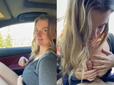 "đi ngoài" với gái xinh ngay trên đường cao tốc